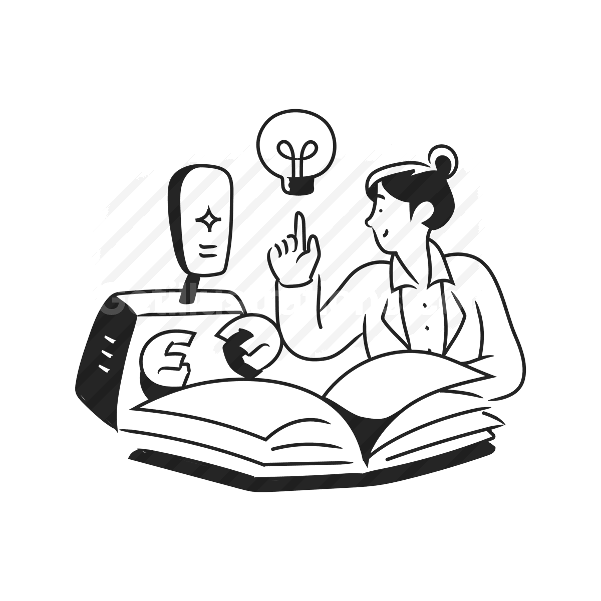 Education and training illustration preview image